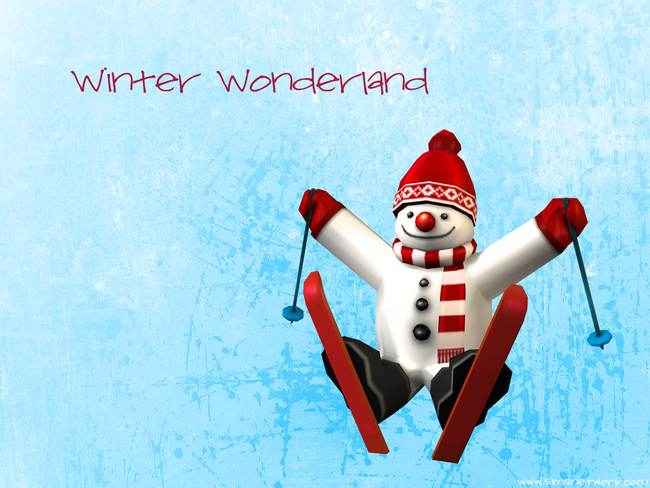 Winter Wonderland vrolijk kerstfeest fijne feestdagen wallpaper xmas kerst kerstmis 2011