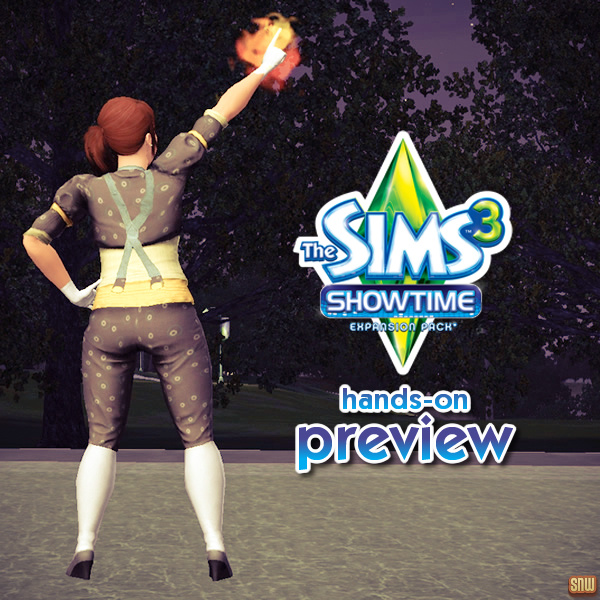 De Sims 3 Showtime Hands-on Preview #2