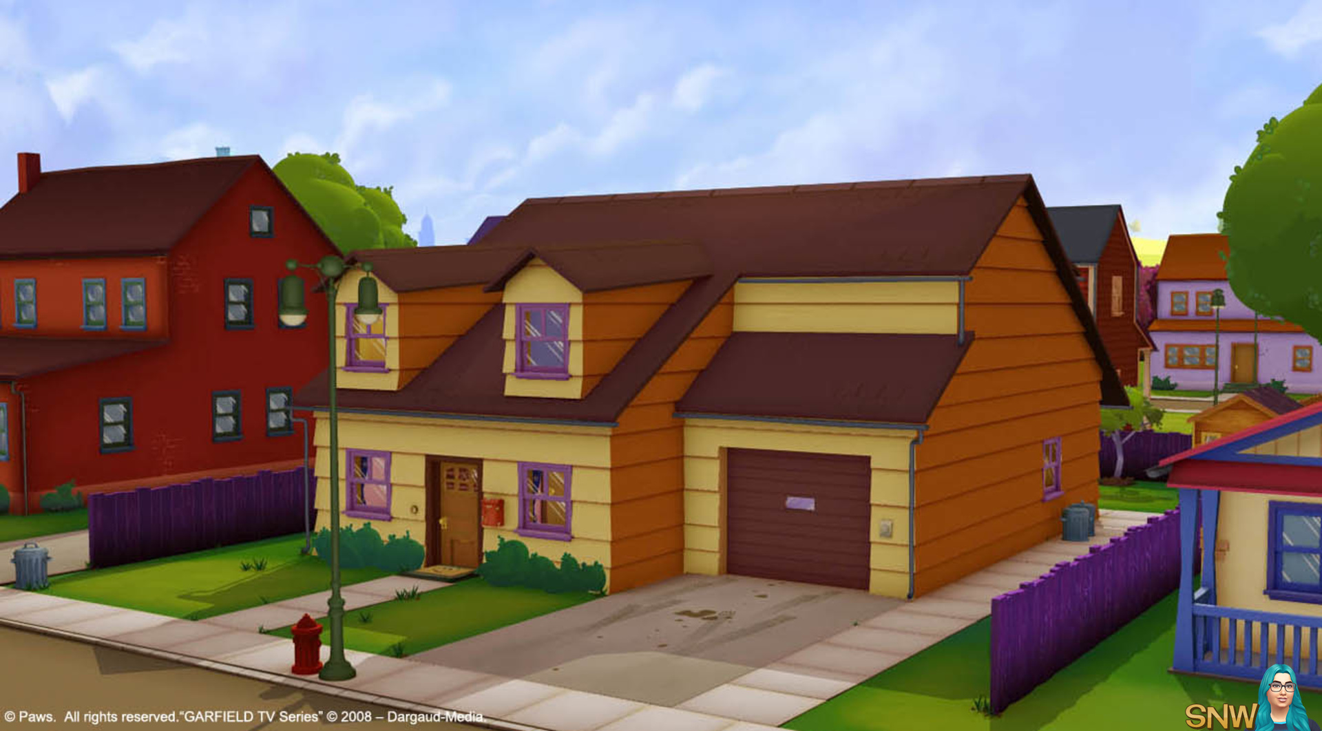 The Arbuckle Residence (Garfield's House) SNW