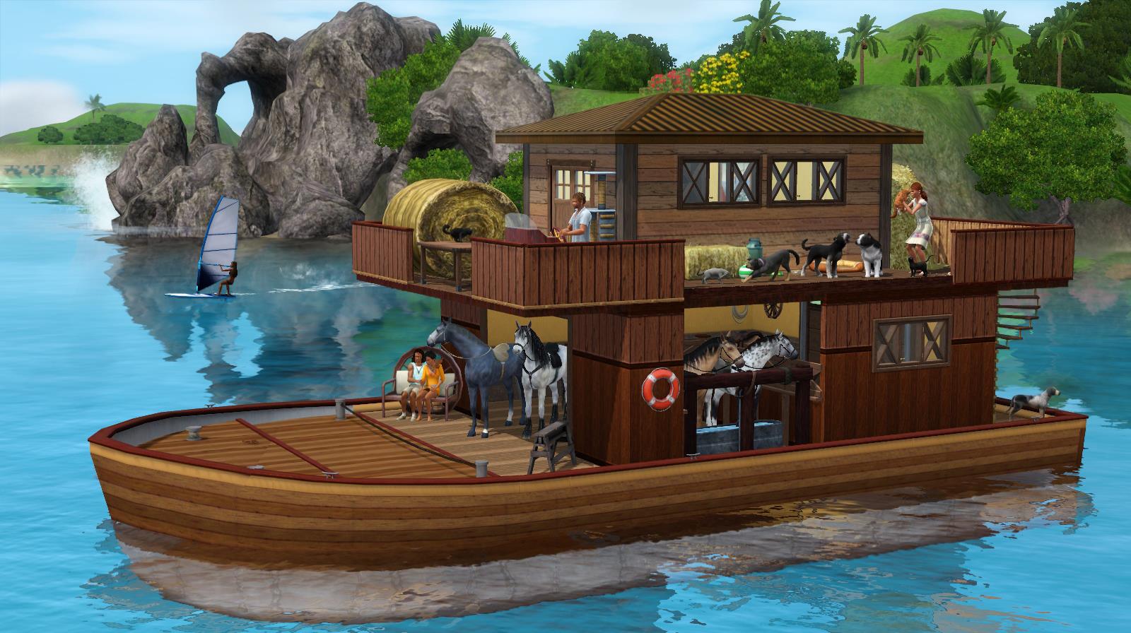 sims 3 boats