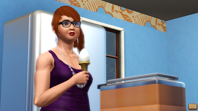 Sizzle Baby Pro Deep Fryer and Frost-Bite Pro Ice Cream Machine (premium content for The Sims 3)