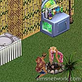 The Sims Livin' Large Comic Strip - Campfire Haunts