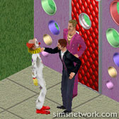 The Sims Livin' Large Comic Strip - The Tragic Clown