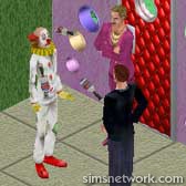 The Sims Livin' Large Comic Strip - The Tragic Clown