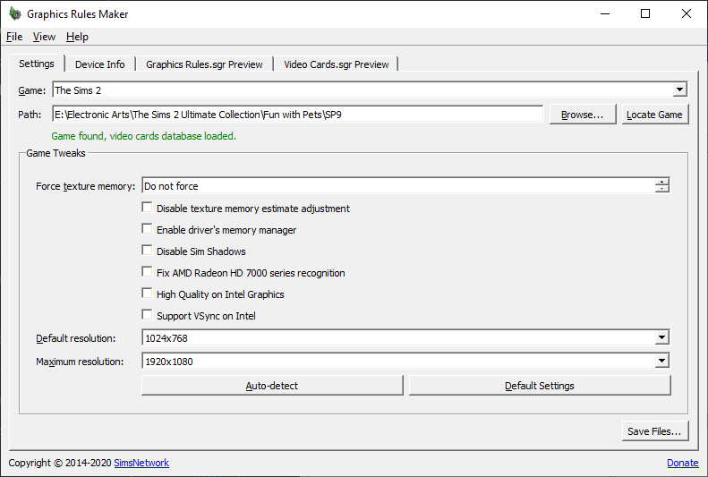 sims 2 black screen error support tool