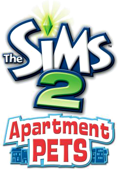 The Sims 2 Apartment Pets logo