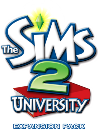 The Sims 2: University logo