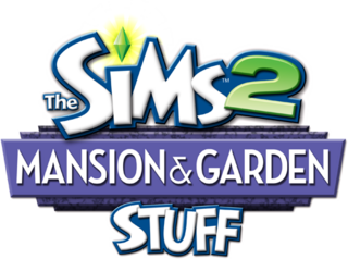The Sims 2: Mansion & Garden Stuff logo