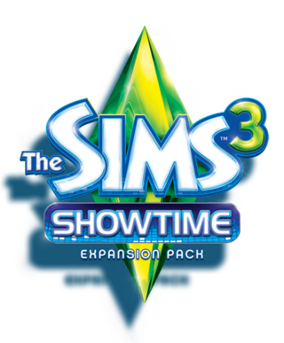 The Sims 3: Showtime logo