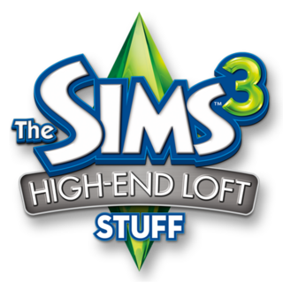 The Sims 3: High-End Loft Stuff logo US
