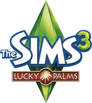 The Sims 3: Lucky Palms logo