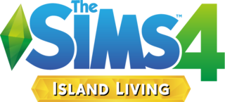 The Sims 4: Island Living old logo