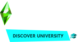 The Sims 4: Discover University logo