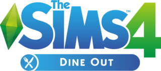 The Sims 4: Dine Out old logo