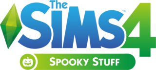 The Sims 4: Spooky Stuff old logo