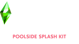 The Sims 4: Poolside Splash Kit logo