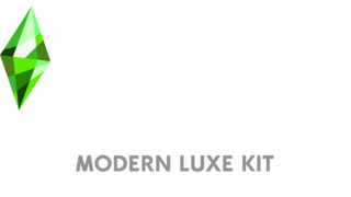 The Sims 4: Modern Luxe Kit logo