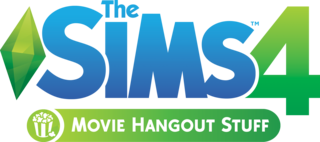 The Sims 4: Movie Hangout Stuff (old) logo