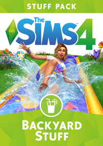 The Sims 4: Backyard Stuff box art packshot
