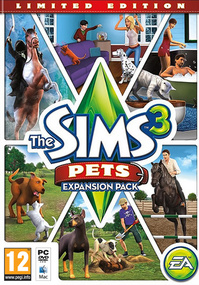 The Sims 3: Pets (Limited Edition) packshot box art