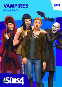 The Sims 4: Vampires packshot cover box art