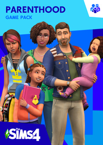 The Sims 4: Parenthood packshot cover box art