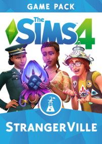 The Sims 4: Strangerville packshot cover box art