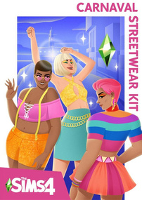 The Sims 4: Carnival Streetwear Kit packshot box art