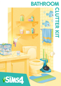 The Sims 4: Bathroom Clutter Kit cover box art packshot