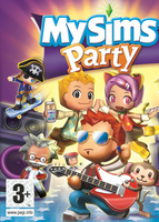 MySims Party DS box art packshot