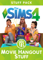 The Sims 4: Movie Hangout Stuff box art packshot