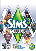 The Sims 3 Deluxe packshot box art