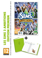 Les Sims 3: Ambitions + Agenda Deluxe (Edition Premium) packshot box art