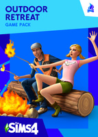 The Sims 4: Outdoor Retreat packshot cover box art