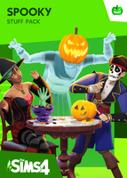 The Sims 4: Spooky Stuff packshot cover box art