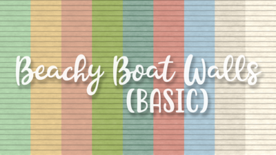 SNW Beachy Boat Basic Siding Walls