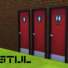 De Stijl Doors for The Sims 4