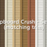 Clapboard Crush Siding Walls Set #1 (with Corner Trim)