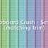 Clapboard Crush Siding Walls Set #2 (with Corner Trim)