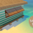 Tropical Thatch Awnings (matches Tropical Thatch roof from Island Living)