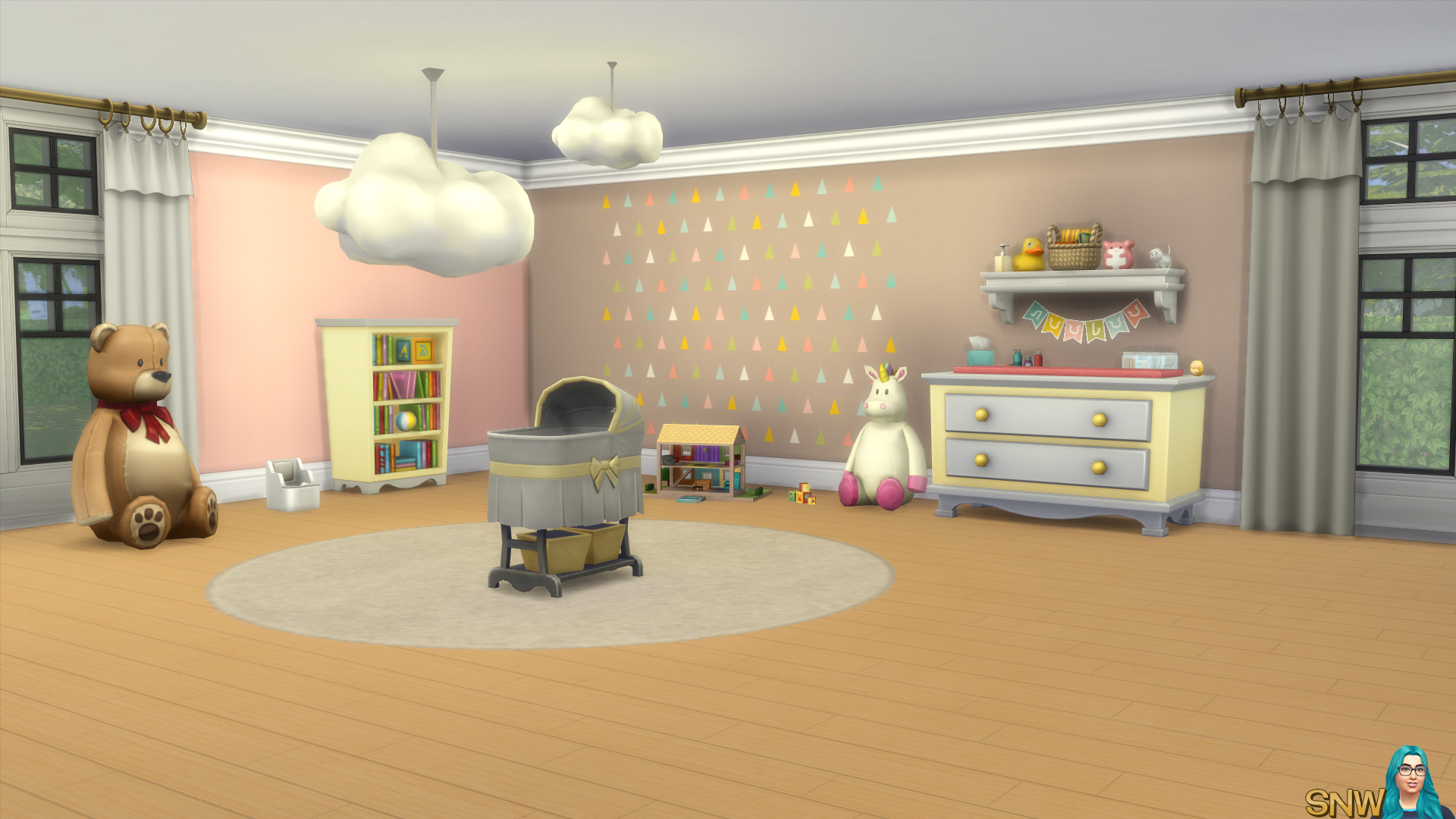 Nursery Walls Set #1 - Basics + Triangles