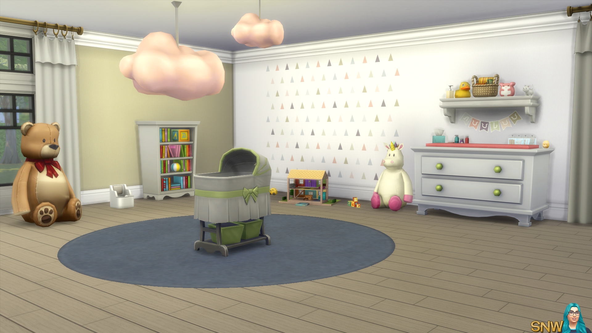 Nursery Walls Set #2 - Basics + Triangles