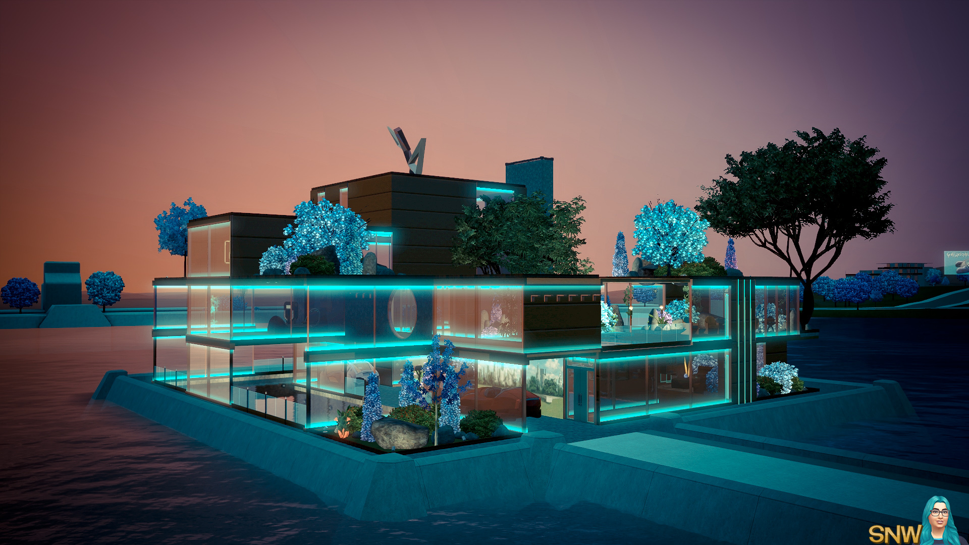 Futuristic Mid-Century Modern