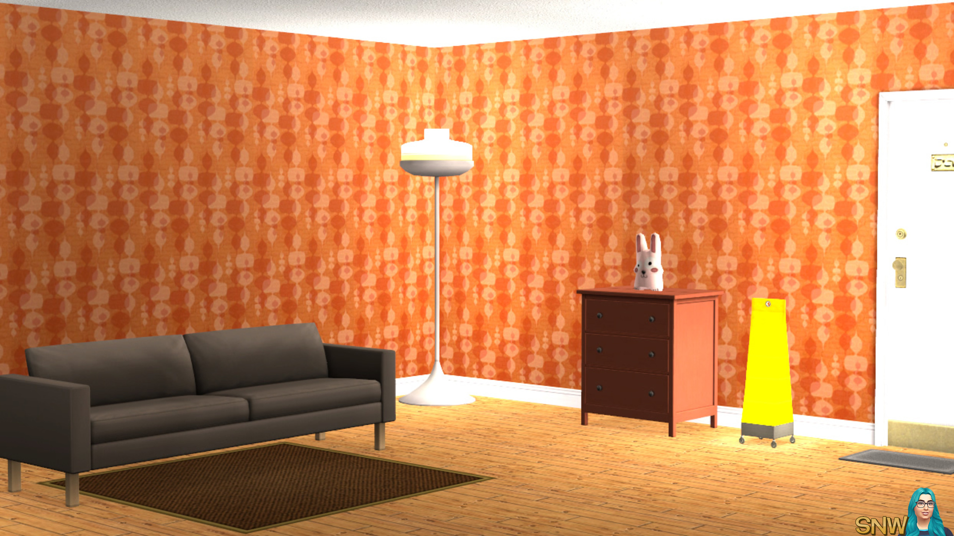 Mod Wallpaper Orange Red SNW SimsNetworkcom Mod Wallpaper Orange Red SNW SimsNetworkcom