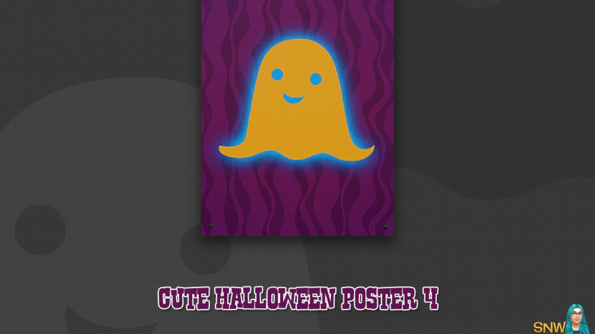 Cute Halloween poster #4 (Another spooky)