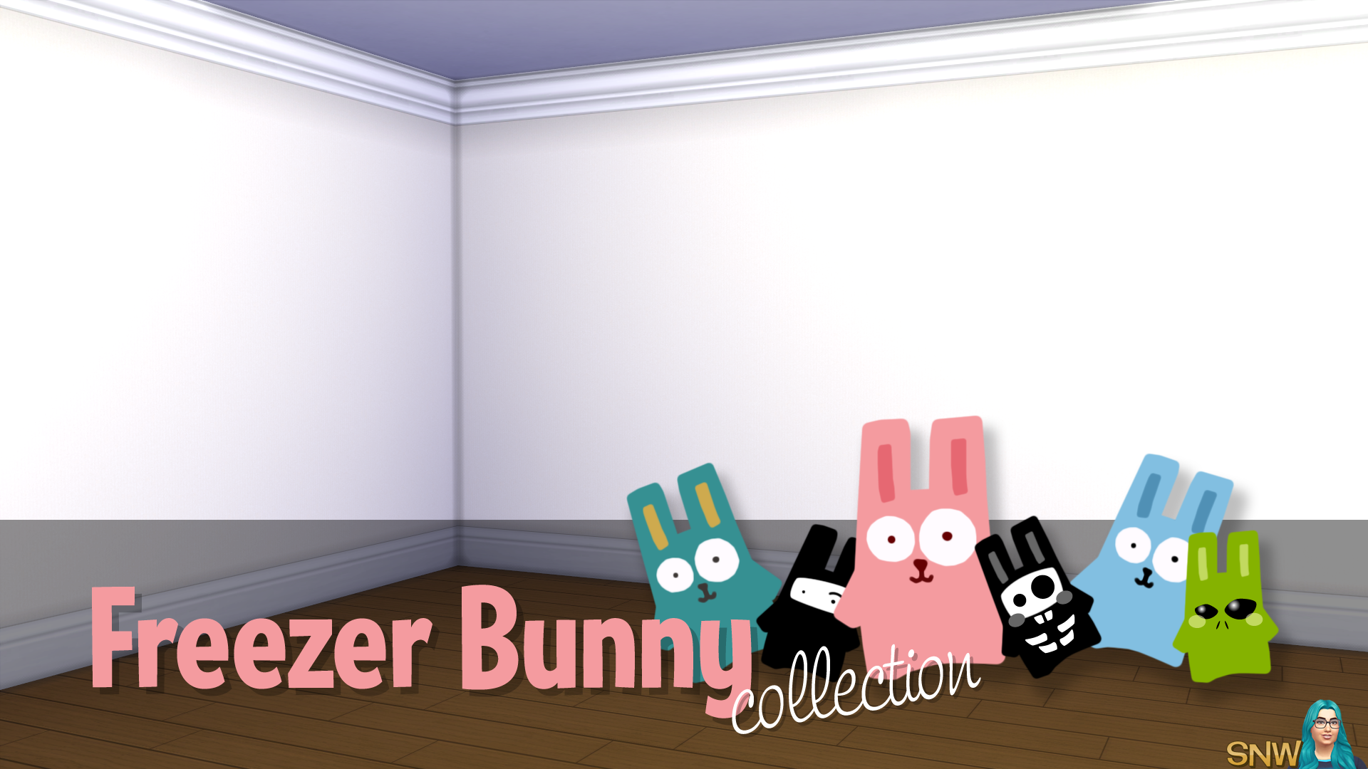 Freezer Bunny Collection: Plain Wallpapers