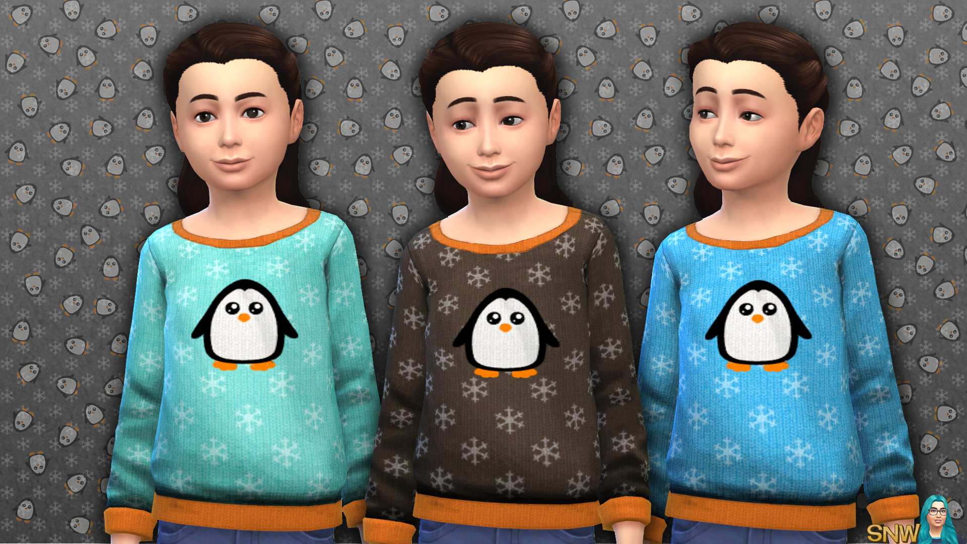 Children&#039;s Penguin Sweater