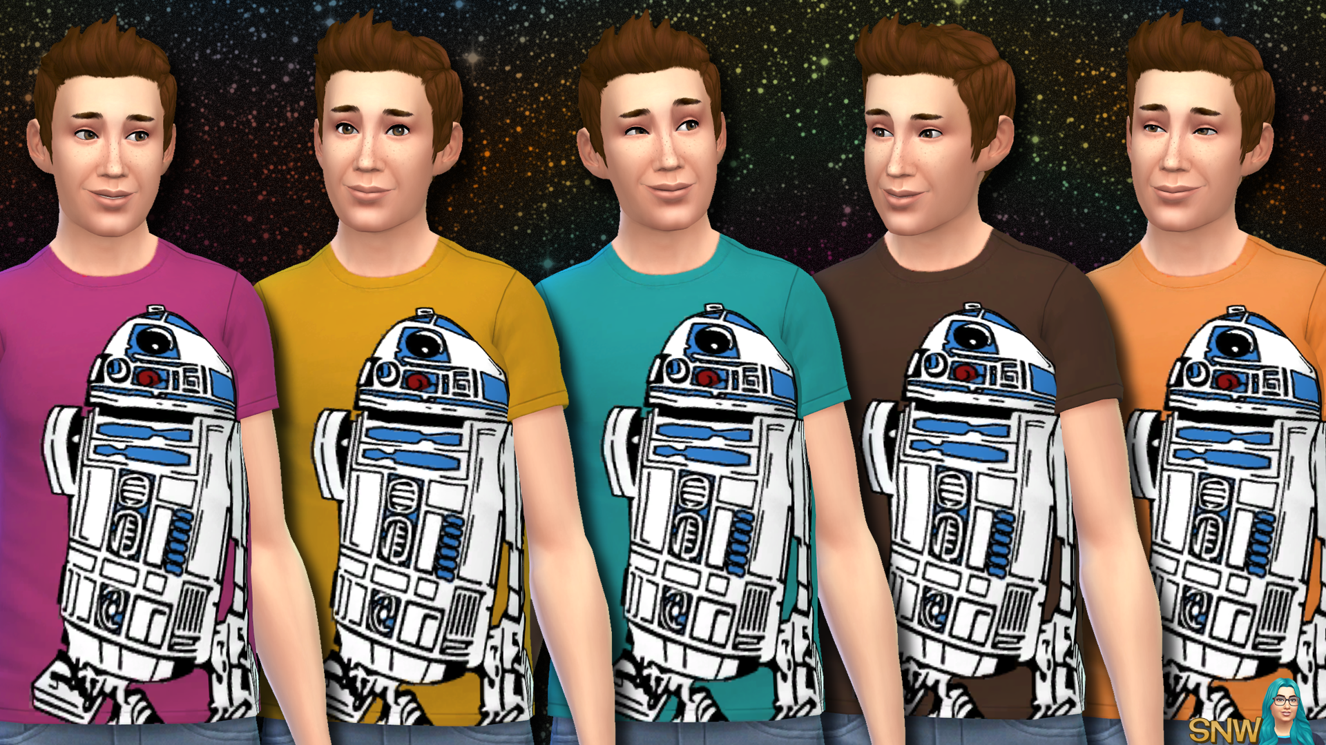 Star Wars R2-D2 Shirts for Men