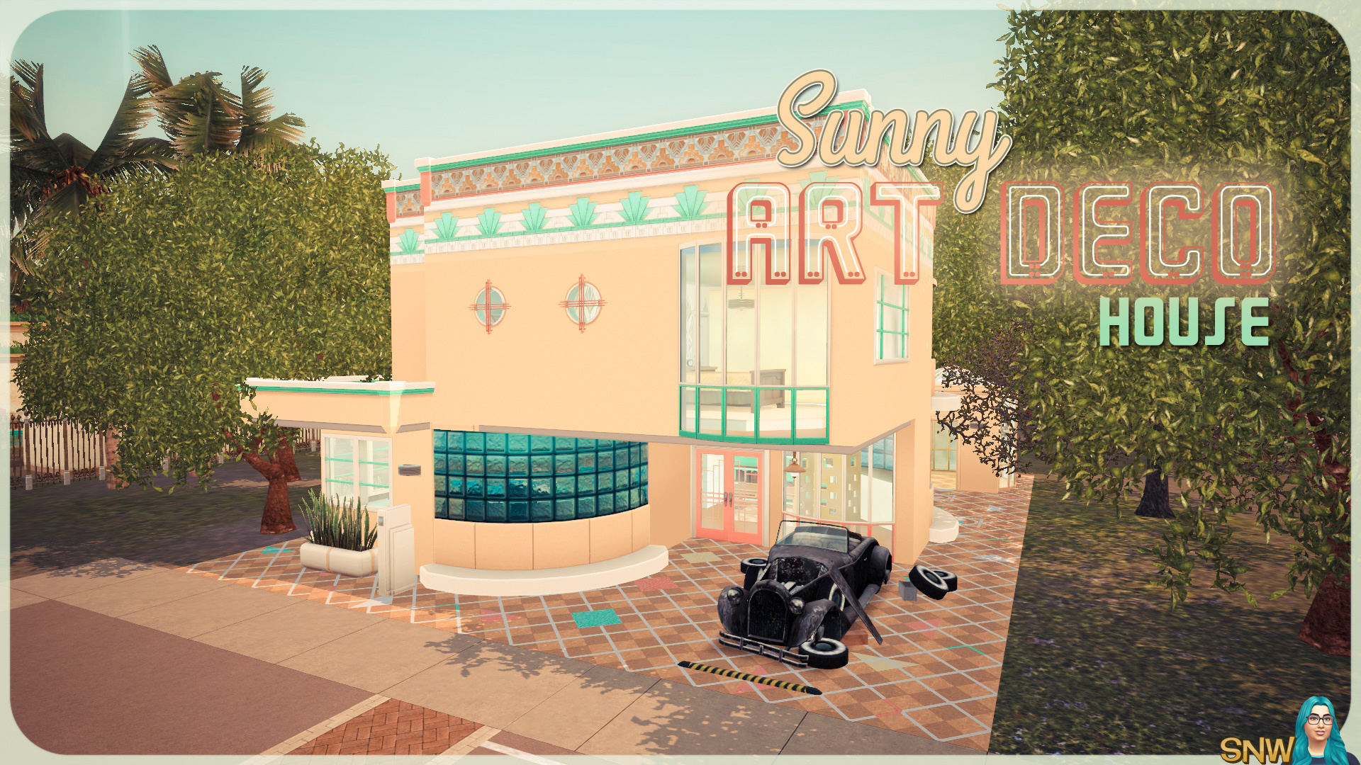 Sunny Art Deco House