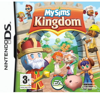 MySims Kingdom DS box art packshot